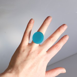 Tranquil Blue Single Ring
